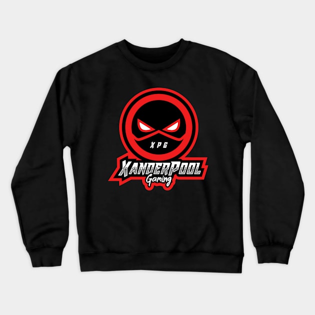 XanderPool Gaming Crewneck Sweatshirt by XanderPool Gaming 